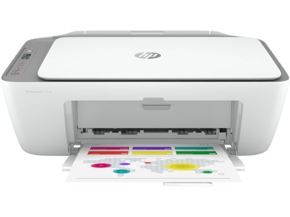 Photo 1 of HP DeskJet 2755e Wireless Color All-in-One Printer with Bonus 6 Months Instant Ink with HP+ (26K67A)
