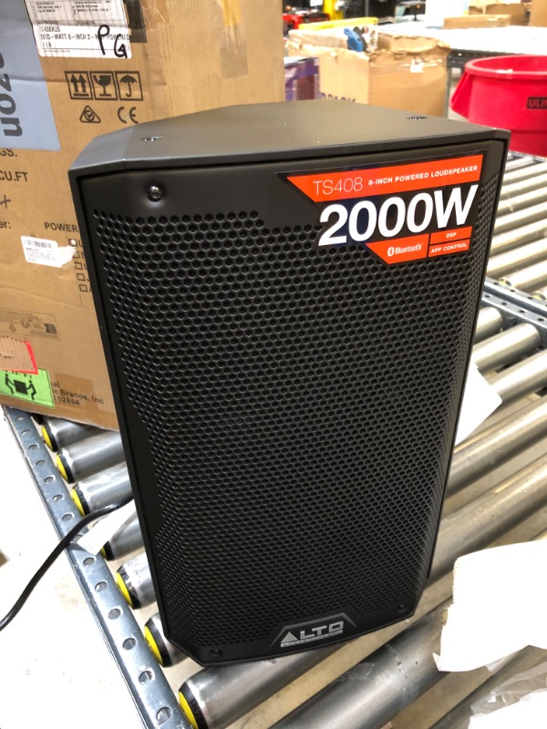 Photo 1 of Alto Professional TS408XUS 2000 Watt 8 2-Way Powered Loudspeaker
                                                                                                                                                   