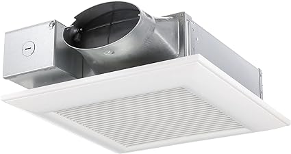Photo 1 of Panasonic FV-0510VS1 WhisperValue DC Energy-Saving Bathroom Ventilation Fan, Quiet, Lowest Profile Energy Star Certified Ceiling Mount Fan
