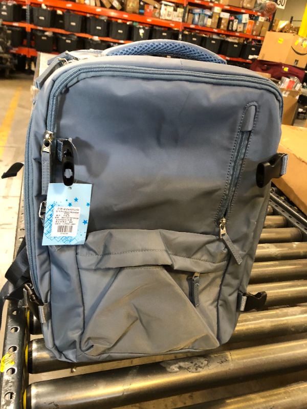 Photo 1 of GRAY BLUE BACKPACK 