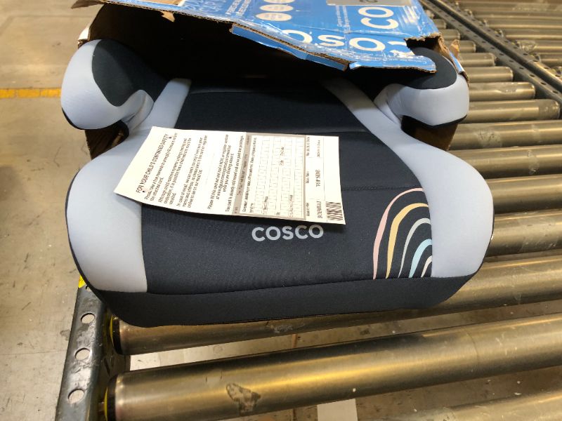 Photo 3 of Cosco Topside Backless Booster Car Seat, Lightweight 40-100 lbs, Rainbow