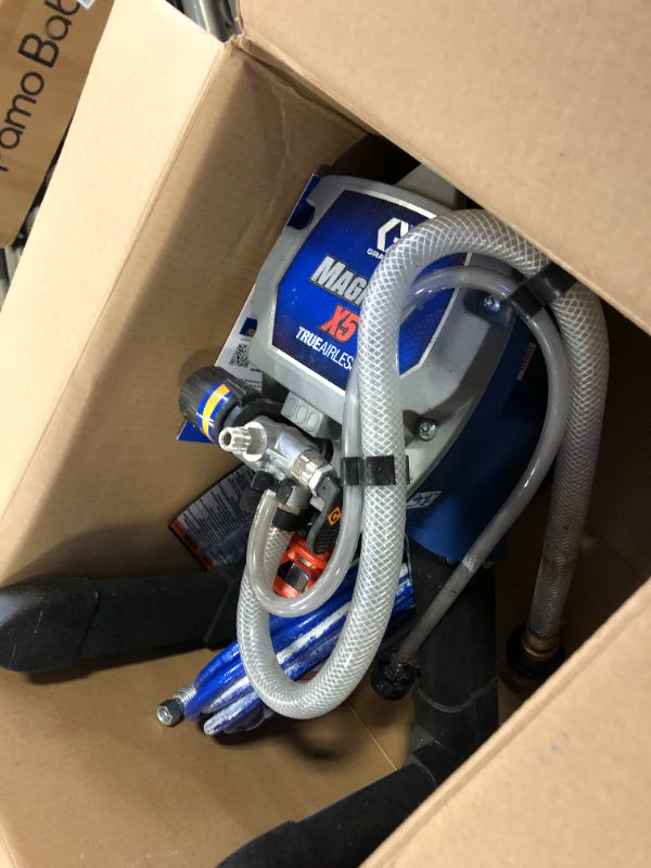 Photo 2 of Graco Magnum 262800 X5 Stand Airless Paint Sprayer, Blue Magnum X5 Airless Paint Sprayer