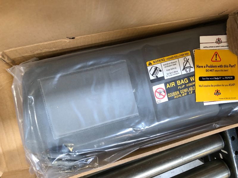 Photo 1 of 2 PACK SUN VISOR ,GREY, FOR TACOMA 