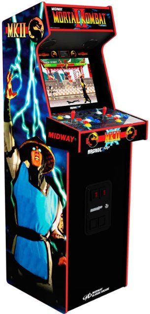 Photo 1 of Arcade1Up - Mortal Kombat II Deluxe Arcade Game - Black
