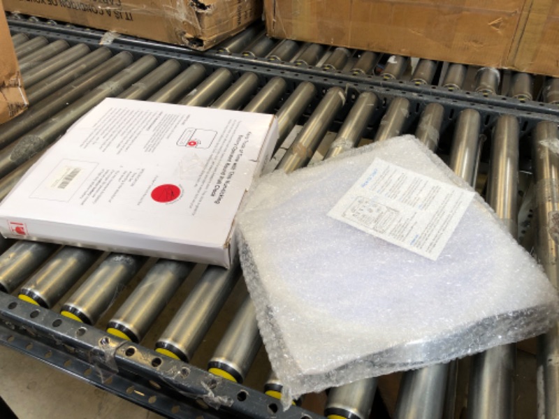 Photo 1 of Atomic Analog Wall Clock, 14Inch Radio Controlled Sets Automatically Wall Clock, Aluminum Frame Wall Clock Decorative for Home Kitchen Living Room Bedroom Office School