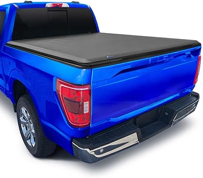 Photo 1 of Tyger Auto T1 Soft Roll-up Truck Bed Tonneau Cover Compatible with 2021-2024 Ford F-150; Lightning | 5.5' (67") Bed | TG-BC1F9064
