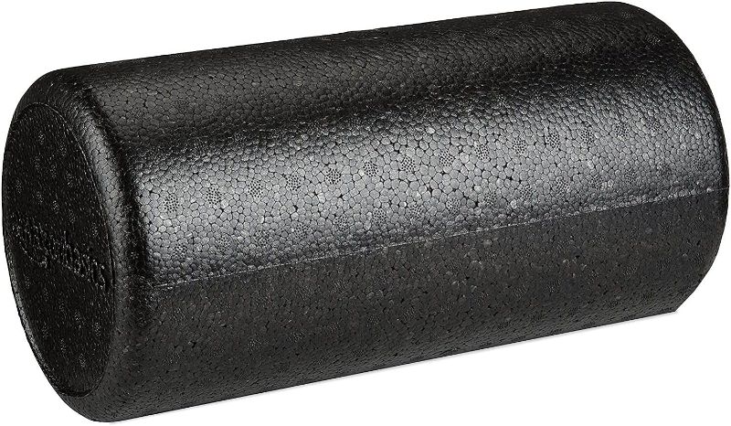 Photo 1 of Amazon Basics High-Density Round Foam Roller for Exercise, Massage, Muscle Recovery

