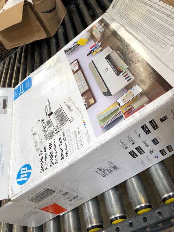 Photo 3 of HP Smart Tank 5000 Wireless All-in-One Ink Tank Printer mobile print, scan, copy, white, 17.11 x 14.23 x 6.19