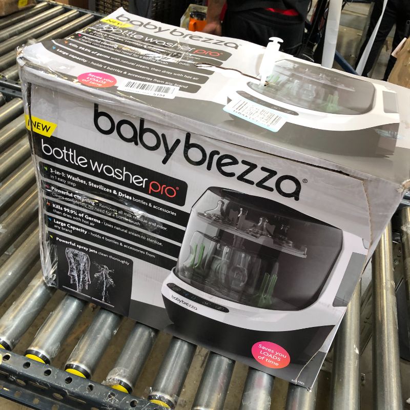 Photo 4 of Baby Brezza Bottle Washer Pro - Baby Bottle Washer, Sterilizer + Dryer - All in One Bottle Cleaner Machine Replaces Tedious Bottle Brushes and Hand Washing