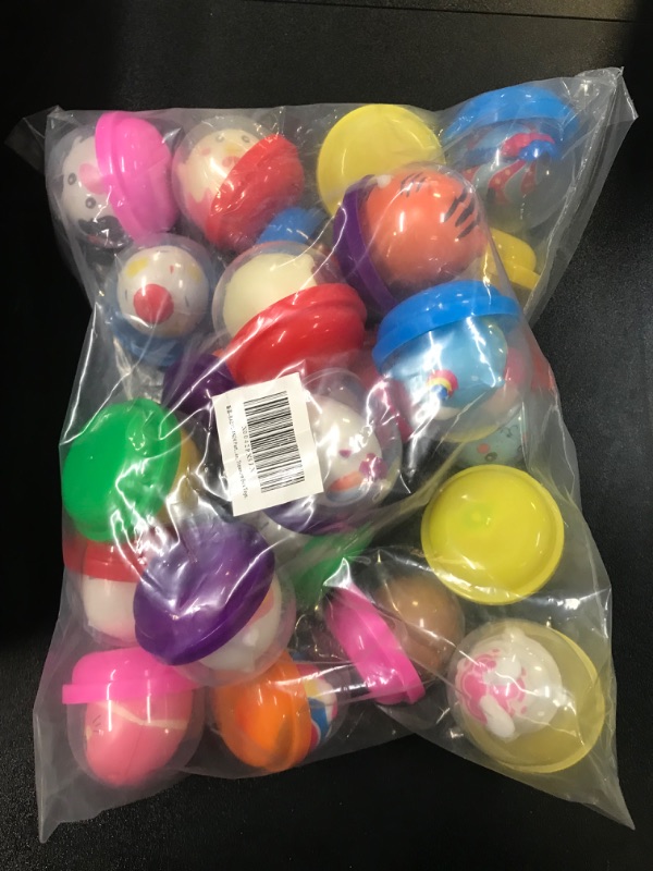 Photo 2 of 24 Party Favors Filled with Slow Rise Squishy Toys,Great for Surprise Egg Hunt Event, Easter Egg Party, Birthday Goodie Bag Stuffers,Kids Classroom Prizes, Carnival Prizes,Treasure Box Toys.
