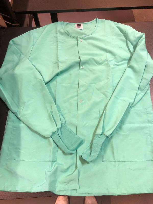 Photo 1 of Green Button Up Shirt Small 