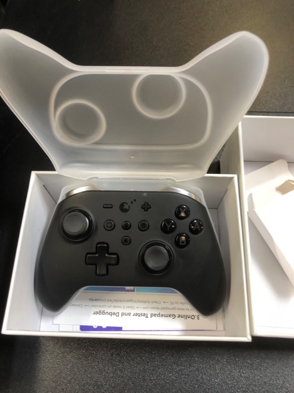 Photo 2 of GuliKit KingKong 2 Pro Wireless Controller for Switch/Switch OLED/PC/MacOS/Android and iOS, First Bluetooth Controller with Hall Effect Joystick, Auto Pilot Gaming

