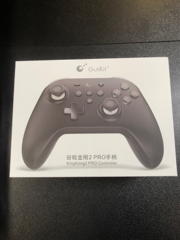 Photo 3 of GuliKit KingKong 2 Pro Wireless Controller for Switch/Switch OLED/PC/MacOS/Android and iOS, First Bluetooth Controller with Hall Effect Joystick, Auto Pilot Gaming
