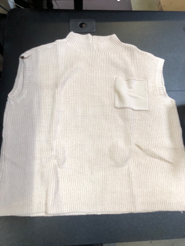 Photo 1 of Beige Sweater Vest Small 
