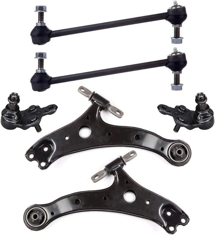 Photo 1 of 6pc Set Front Suspension Kit Sway Bar Lower Control Arm and Ball Joint Lower Ball Joint Replacement for Lexus ES300 ES330 RX330 RX350 RX400h,for Toyota Avalon Camry Highlander Solara
