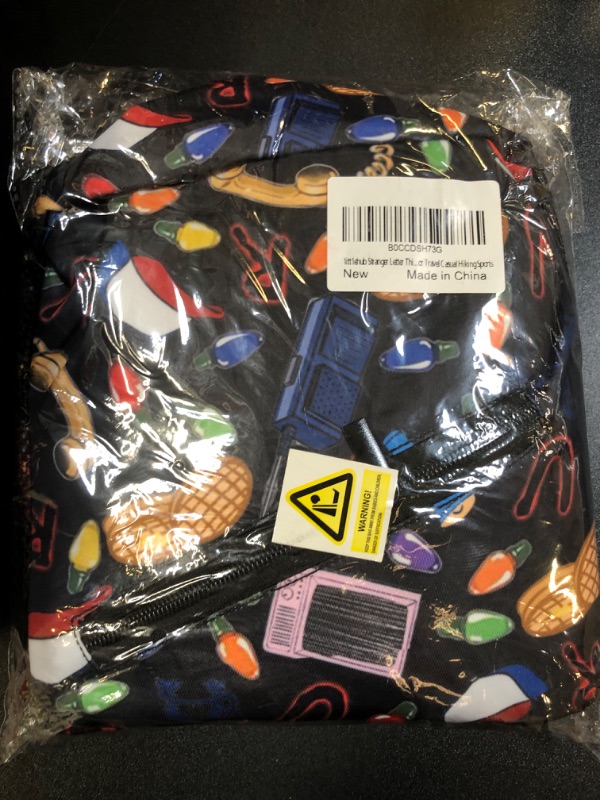 Photo 1 of Stranger Letter Things Crossbody Sling Backpack Cross Body Chest Bag Shoulder Bags Diagonally Women Men Multipurpose Lightweight Waterproof Daypack For Travel Casual Hiking Sports