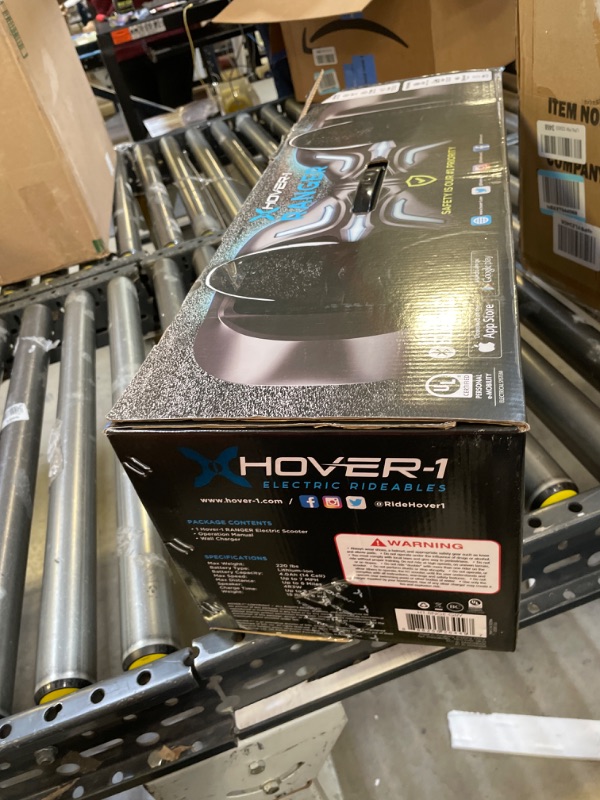 Photo 2 of Hover-1 Ranger Electric Self-Balancing Hoverboard with Dual 200W Motors, 7 MPH Max Speed, 6 Miles Max Range, and 6.5” Tires