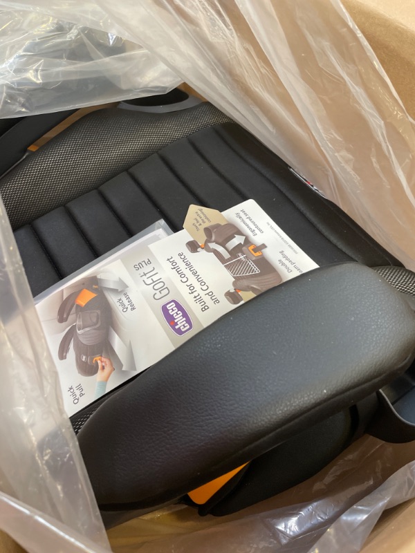 Photo 1 of GoFit Plus Backless Booster Car Seat - Iron, 1 Count (Pack of 1) Iron GoFit Plus
