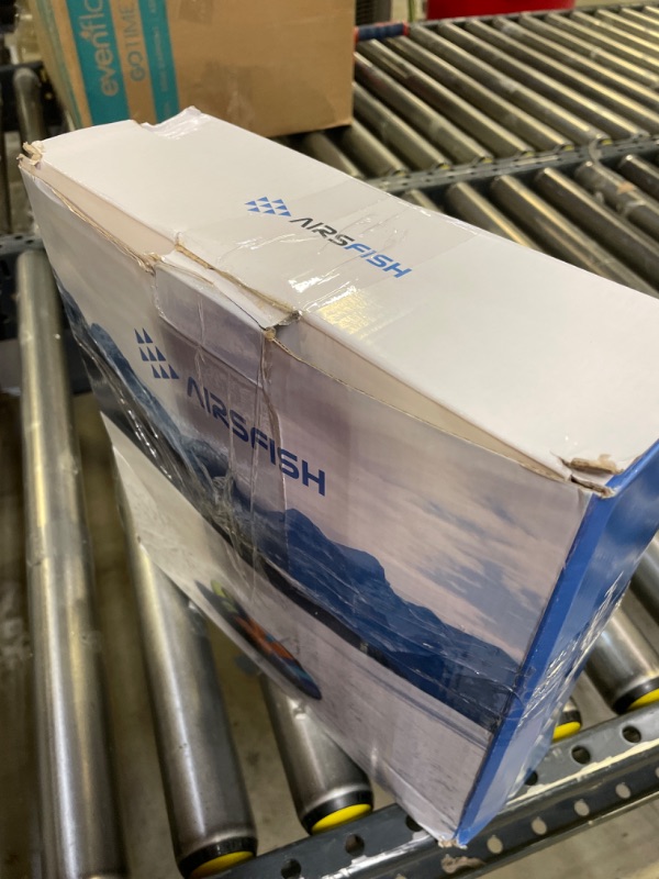 Photo 1 of Snow Tube with Towable Leash, AirsFish Inflatable Snow Sled for Children Adults Heavy Duty Cover Wear-Resistant & Antifreeze Material Sledding Tubes for Winter Sports 2P