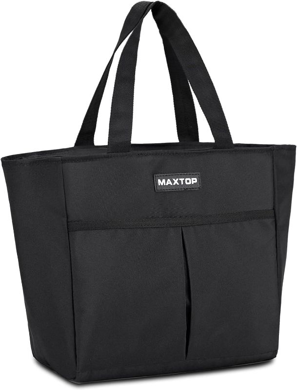 Photo 1 of MAXTOP Lunch Bags for Women,Insulated Thermal Lunch Tote Bag,Lunch Box with Front Pocket for Office Work Picnic Shopping
