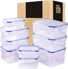 Photo 1 of Blue Plastic Food Container Set By Utopia Kitchen
