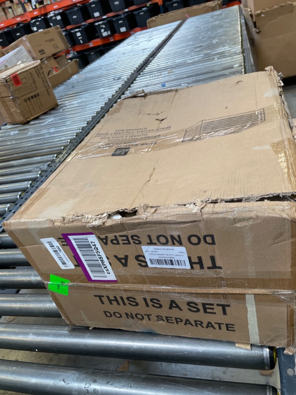 Photo 1 of AOHMPT Shoe Box Foldable Storage Box Installation-free Clear Plastic Stackable Shoe Storage Cabinet Shoe Organizer Shoe Container Box with Lids Large Size Shoe Rack (6 layers single row) Transparent