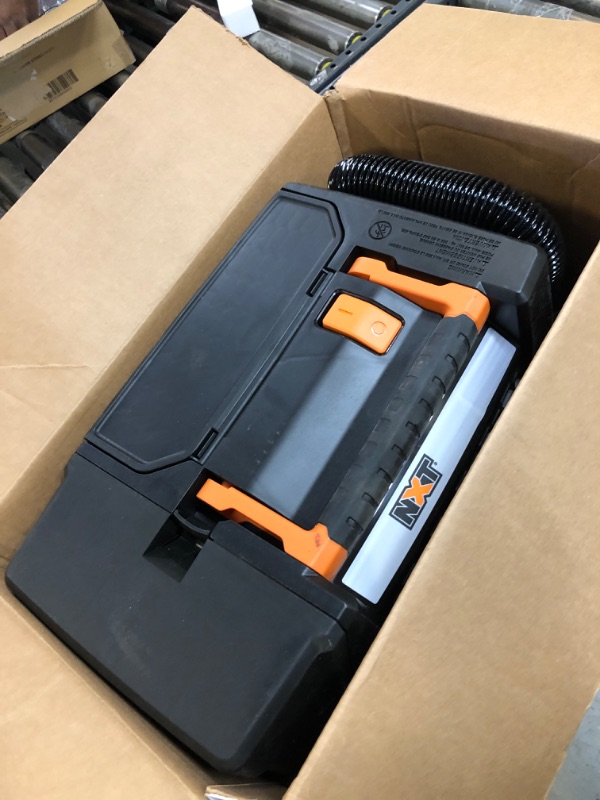 Photo 1 of 3 Gallon 5.0 Peak HP NXT Wet/Dry Shop Vacuum with Filter, Expandable Locking Hose and Accessories