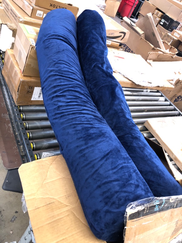 Photo 1 of 2 PCK 46 INCH BLUE PILLOW