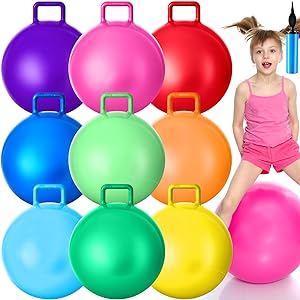 Photo 1 of 9 Pcs Hopper Ball O..., 9 Colors (20 Inch)