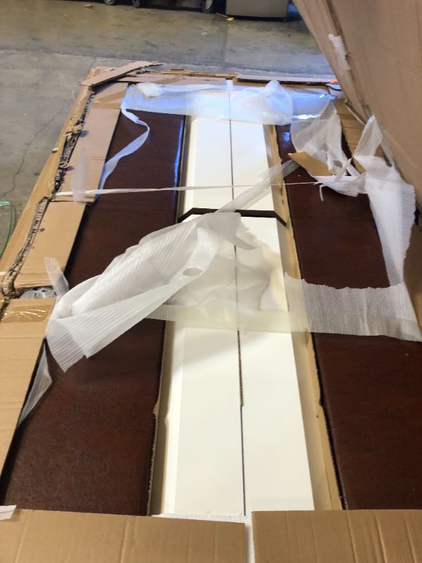 Photo 1 of Hathaway Pool Table Combo Set with Benches Walnut 7-Feet