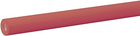 Photo 1 of Fadeless in Board Paper, Fade-Resistant Paper for Classroom Decor, 24” x 60’, Flame, 1 Roll