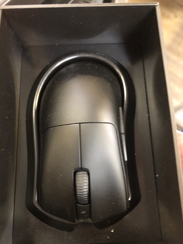 Photo 2 of Razer DeathAdder V3 Pro Wireless Gaming Mouse: 63g Ultra Lightweight - Focus Pro 30K Optical Sensor - Fast Optical Switches Gen-3 - HyperSpeed Wireless - 5 Programmable Buttons - 90 Hr Battery - Black Wireless Black