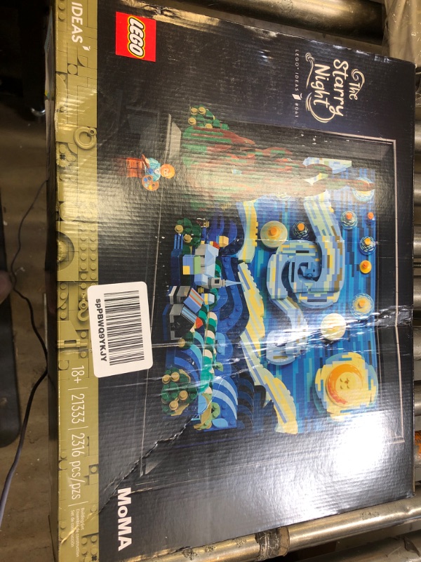 Photo 2 of LEGO Ideas Vincent Van Gogh - The Starry Night 21333 Building Set for Adults (2316 Pieces) Standard Packaging