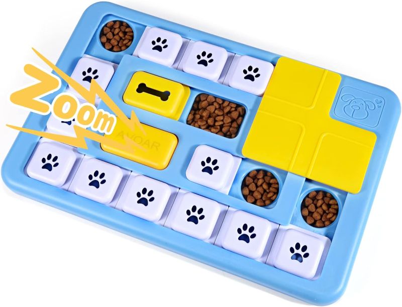 Photo 1 of AVOAR Dog Puzzle Toys for Large Medium Small Dogs, Squeaky Dog Toys for Smart Dogs, Dog Enrichment Toys Dog Mentally Stimulation Toys for Training, Dog Puzzle Toy Dog for Puppy
