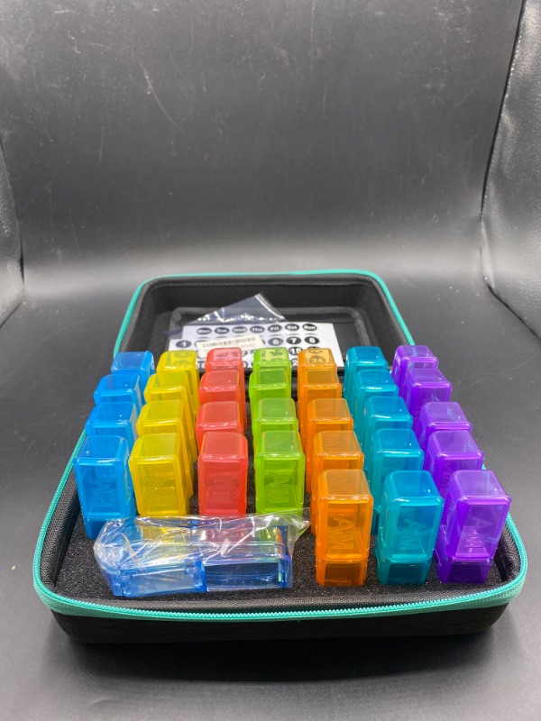 Photo 2 of FRIWOLE Monthly Pill Organizer 2 Times a Day, with Portable Hard Shell, Pill Cutter, 31-Day Box, Plastic Opening Pick, Monthly & Weekly Stickers, Convenient Medication Management
