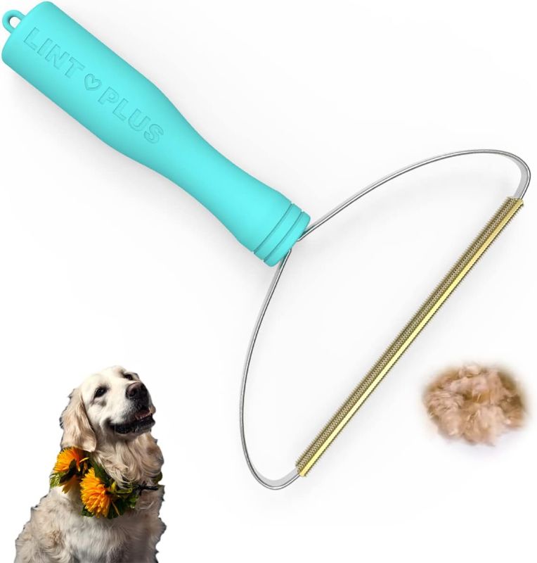 Photo 1 of Deep Cleaner Pro Pet Hair Remover-Special Cat Hair Remover Multi Fabric Edge and Carpet Rake Scraper by LINTPLUS-Dog Hair Remover for Rugs,Couch & Pet Towers-Easy to Every Hair!
