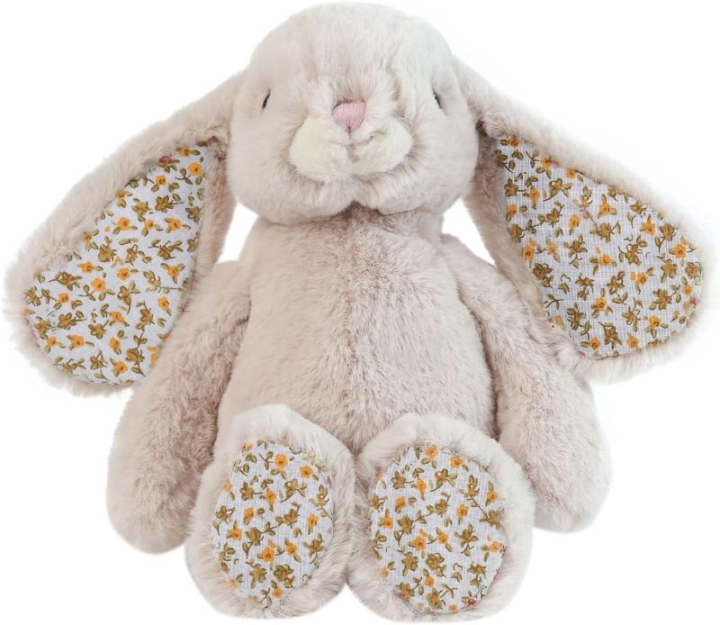 Photo 1 of DILLY DUDU Blossom Bunny Rabbit Stuffed Animal Plush Toy Best Gifts 10-Inch?Beige?
