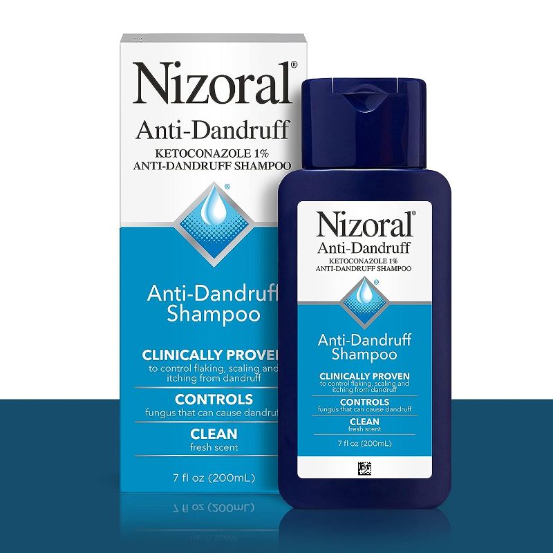 Photo 1 of Nizoral Anti-Dandruff Shampoo with 1% Ketoconazole, Fresh Scent, 7 Fl Oz
