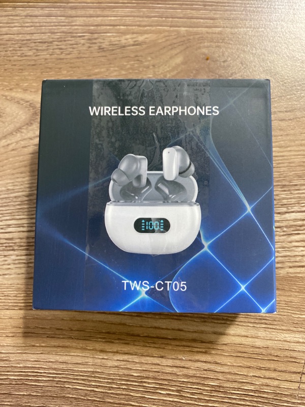 Photo 2 of WEIBEIQI Wireless Earbuds Bluetooth 5.3 Headphones with Digital Display Charging Case-23
