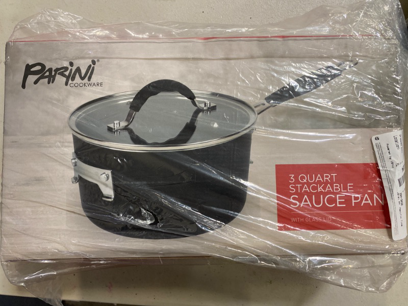 Photo 2 of Parini cookware 3 quart stackable sauce pan