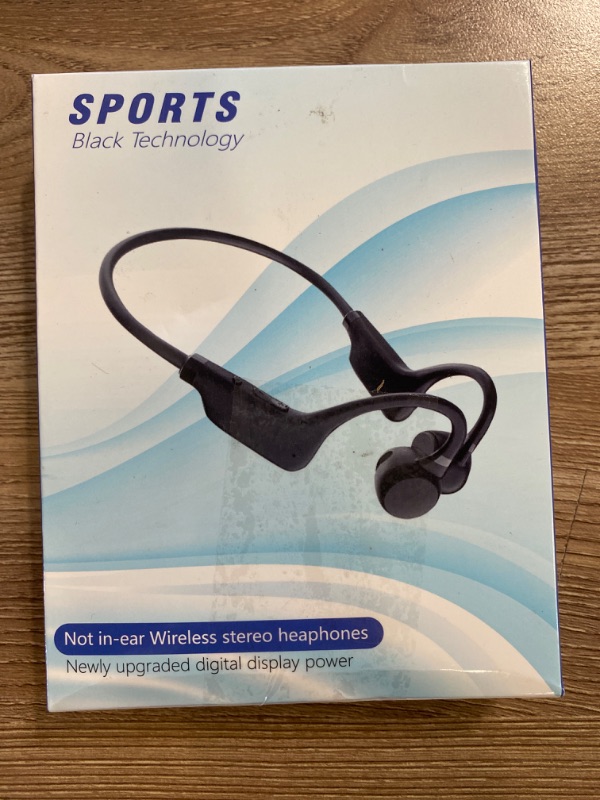 Photo 2 of Bone Conduction Headphones - IPX8 Waterproof Swimming Headphones with Built-in MP3 Player 32G Memory, Bluetooth 5.3 Open Ear Headset, Suitable for Swimming, Running, Cycling and More Activities

