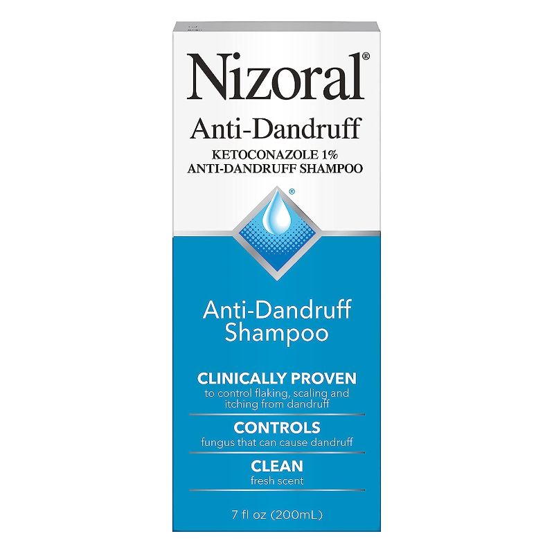 Photo 1 of Nizoral Anti-Dandruff Shampoo with 1% Ketoconazole, Fresh Scent, 7 Fl Oz
