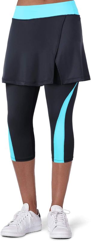 Photo 1 of (M) ANIVIVO Skirted Legging for Women, Yoga Legging with Skirts &Women Tennis Leggings Clothes Pockets- size medium
