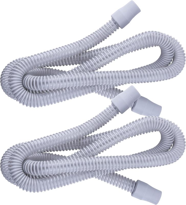 Photo 1 of Mars Wellness Universal CPAP Hose - 6 Foot - Universal Tube Compatible with Most Machines (2 Pack)
