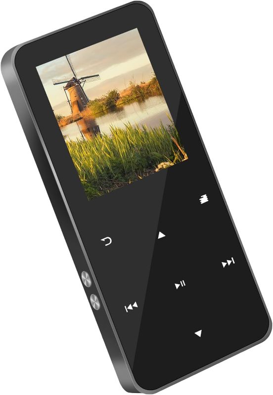 Photo 1 of 144GB MP3 Player - Music Player with Bluetooth 5.2 HiFi Sound Shuffle Single Loop FM Radio Built-in HD Speaker Voice Recorder Mini Design Ideal for Sport-1
