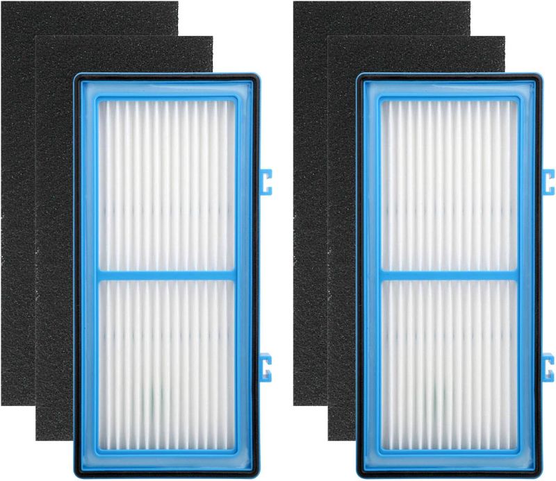 Photo 1 of Colorfullife 2 HEPA Filters + 4 Carbon Booster Filters for Holmes AER1 Type Total Air Filter Replacement Filters for HAPF30AT and HAP242-NUC
