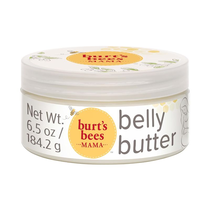 Photo 1 of Burt's Bees Mama Belly Butter, Mothers Day Gifts for Mom, Stretch Mark Cream for Pregnancy Massages Body & Reduces Scar Appearance, Prenatal & Postnatal Tummy Skin Care, with Shea Butter, 6.5 Oz Tub
