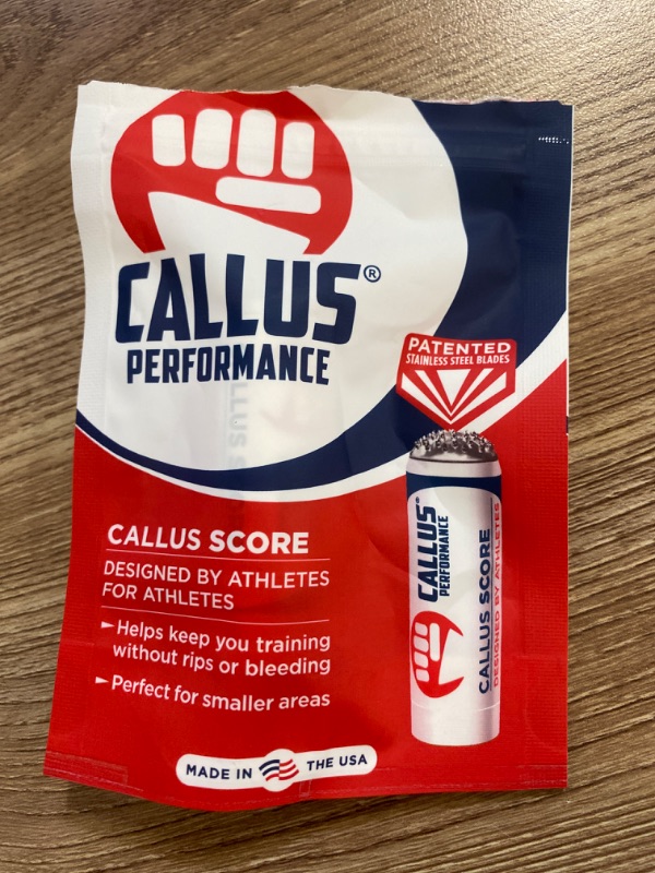 Photo 3 of Ultimate Precision Remover for Hand Callus | Helps Prevent Callus Ripping | Proactive and Reactive Care for calluses | Hand Callus Remover, Shave, Smoother | for Crossfit and Gym
