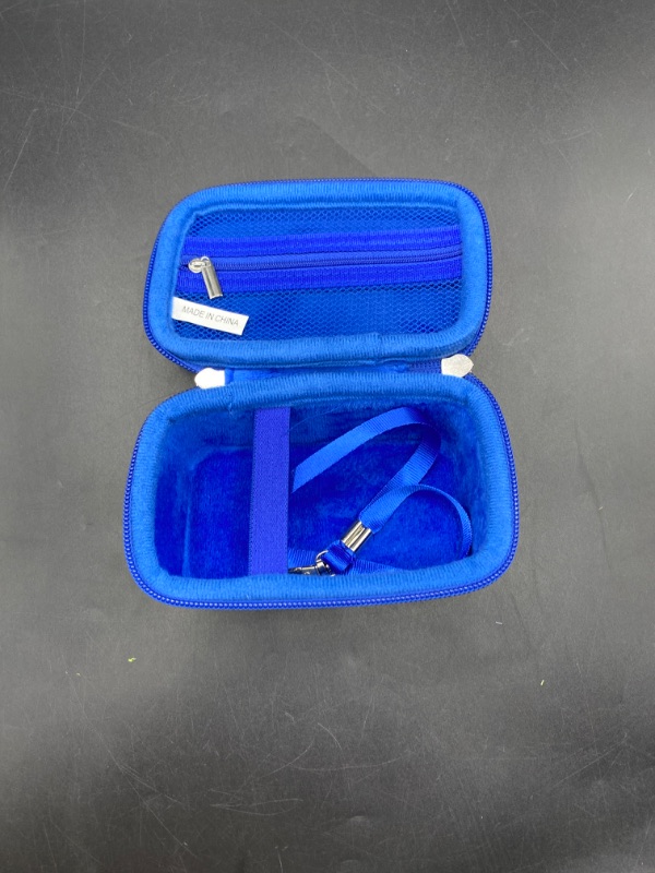 Photo 1 of Canboc Carrying Case for Sony ZV-1/ ZV-1F/ ZV-1 II Digital Camera for Content Creators, Sony ZV1 Vlogging Camera Bag, Zipper Mesh Pocket fits USB Cable, Batteries, Blue

