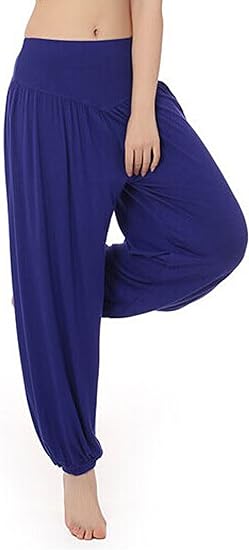 Photo 1 of (L) Super Soft Woman Modal Harem Pants Elastic Yoga Pants Dance Pants Sport Pants- size large
